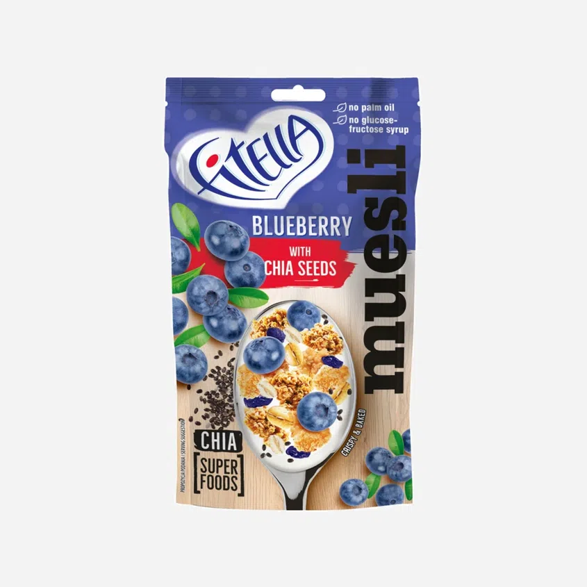 Borůvkové muesli s chia semínky 5