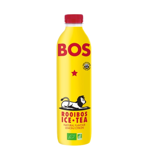 BOS ledový čaj Rooibos citron BIO 1000 ml