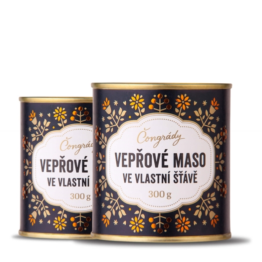 Bravčové mäso vo vlastnej šťave