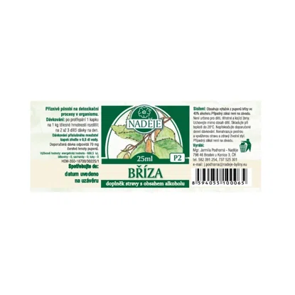 Breza - tinktúra z púčikov