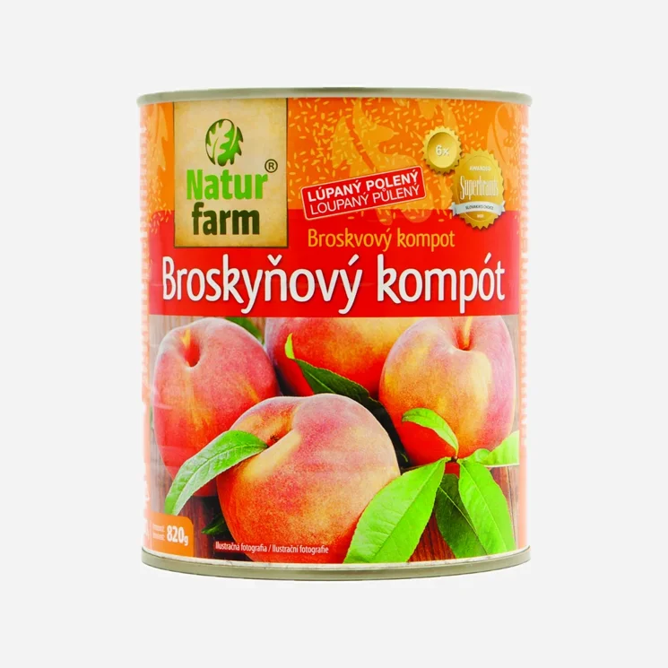Broskvový kompot