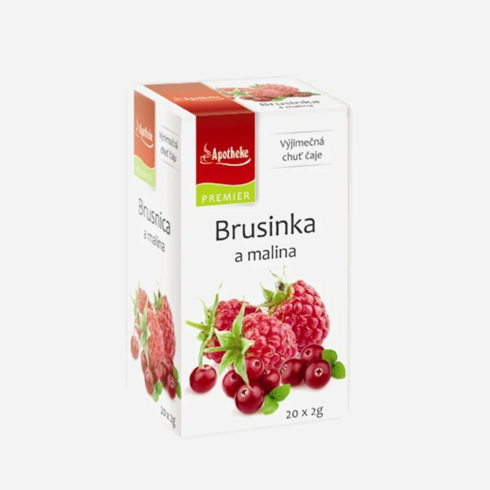 Brusinka a malina