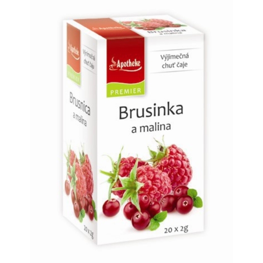 Brusinka a malina
