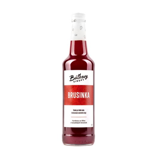 Brusinkový sirup