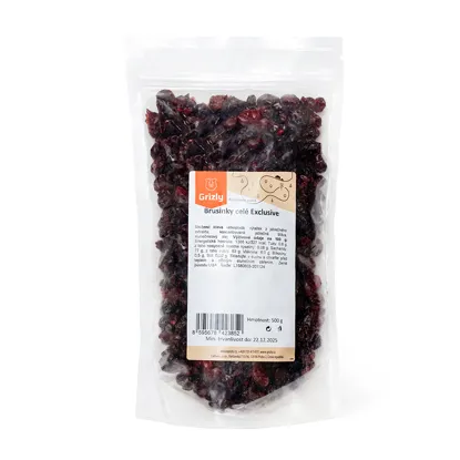 Brusinky klikva tasty juicy