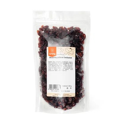 Brusinky klikva tasty juicy půlky 5 x 500 g