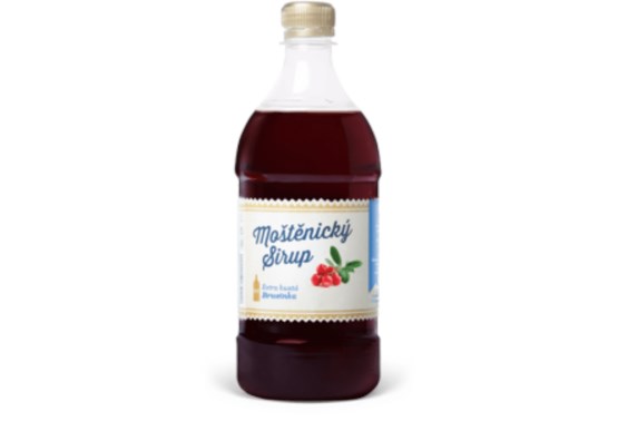 Brusnicový sirup