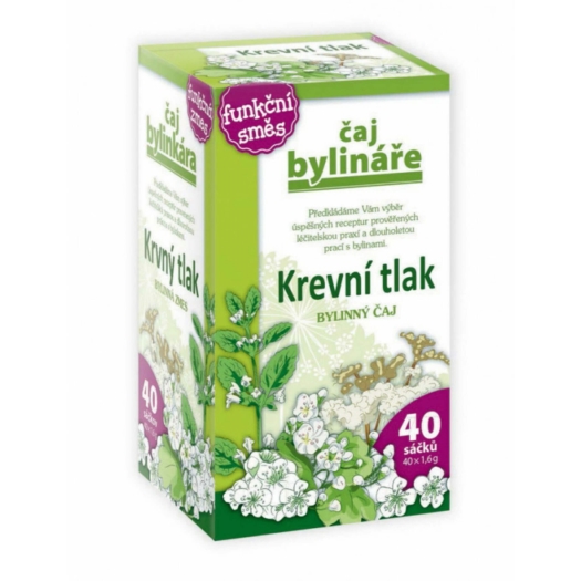 Bylinář čaj krevní tlak
