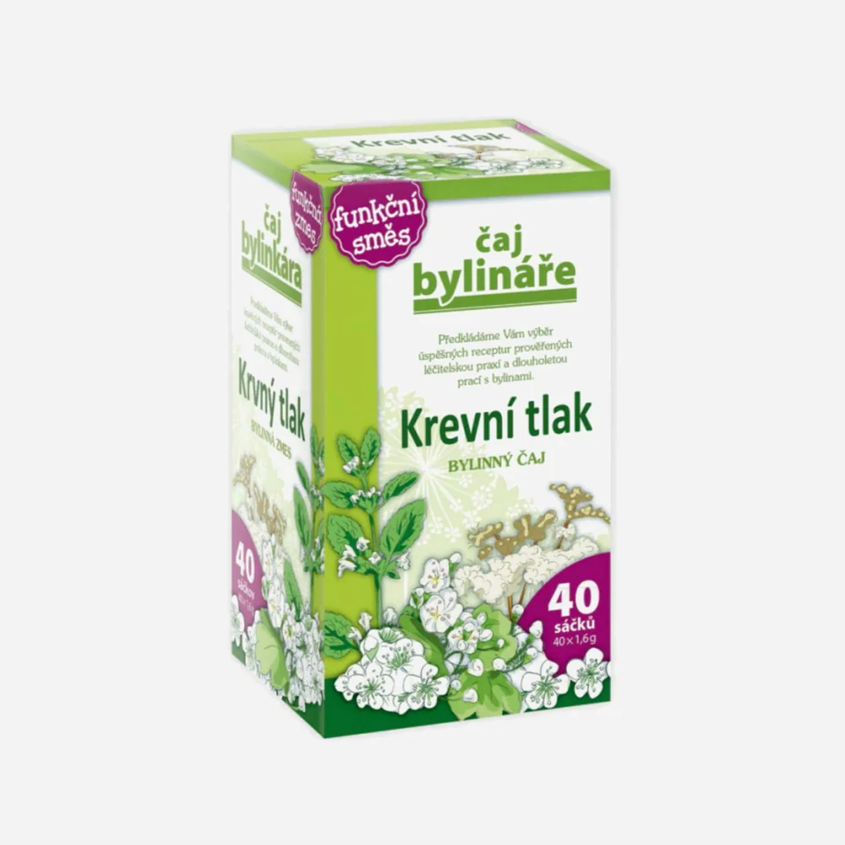 Bylinář čaj krevní tlak