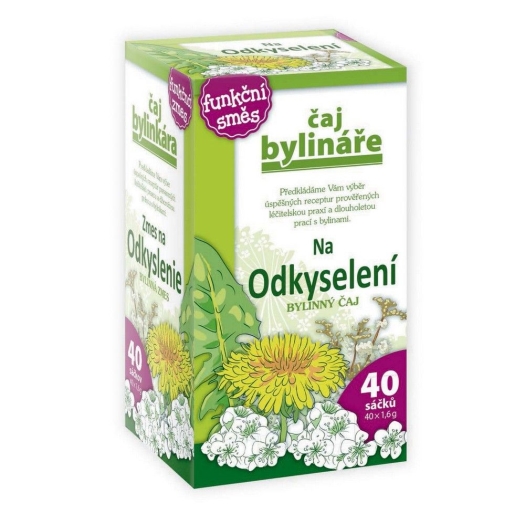 Bylinář čaj Odkyselení organismu