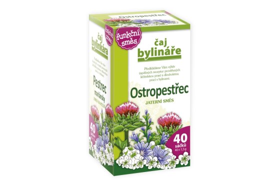 Bylinář čaj Ostropestřec jaterní směs 40x1,5g