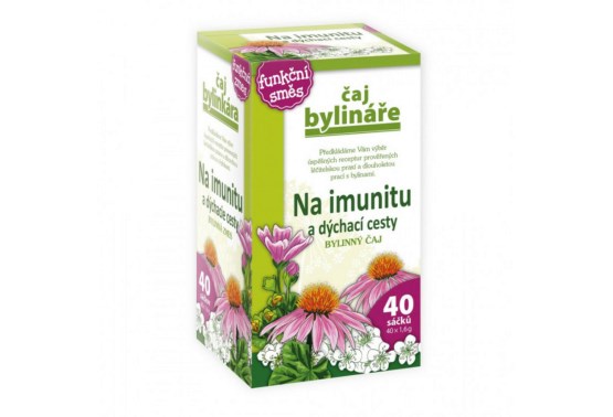 Bylinář Na imunitu a dýchacie cesty 40 x 1,6 g