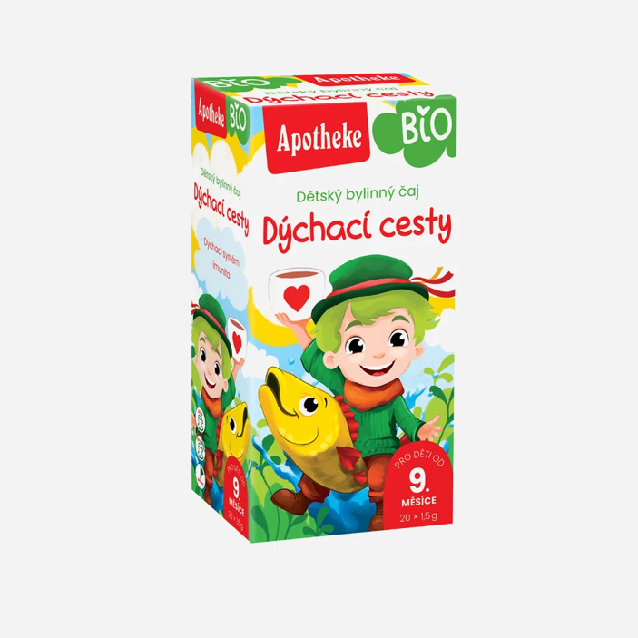 Bylinkár Detský čaj dýchacie cesty BIO 20 sáčkov