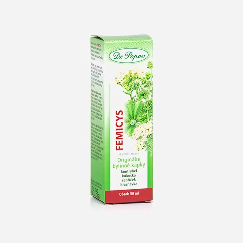 Bylinné kapky Femicys