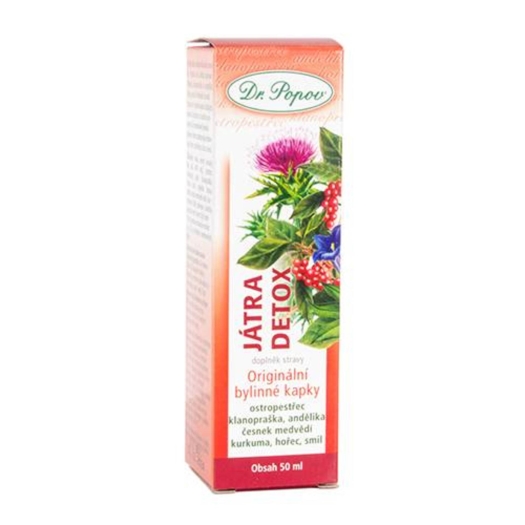 Bylinné kapky játra detox