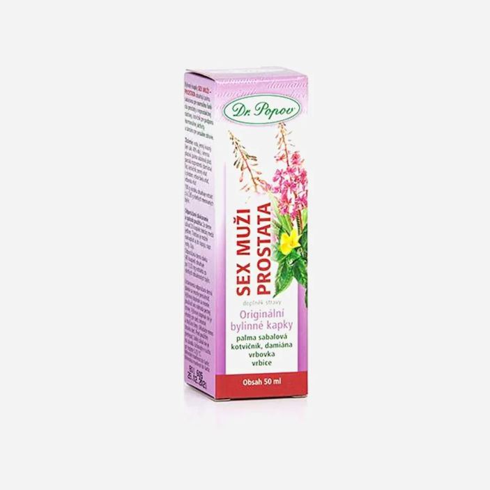Bylinné kapky Sex muži - prostata