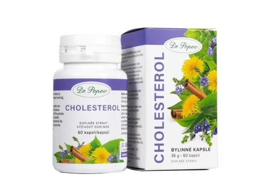 Bylinné kapsle Cholesterol