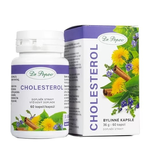 Bylinné kapsle Cholesterol