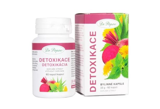 Bylinné kapsle Detoxikace