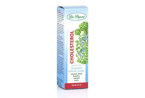 Bylinné kvapky Cholesterol