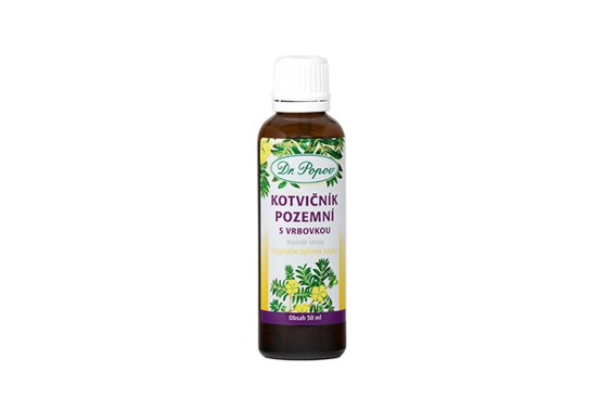 Bylinné kvapky Kotvičník pozemné s Vrbovka