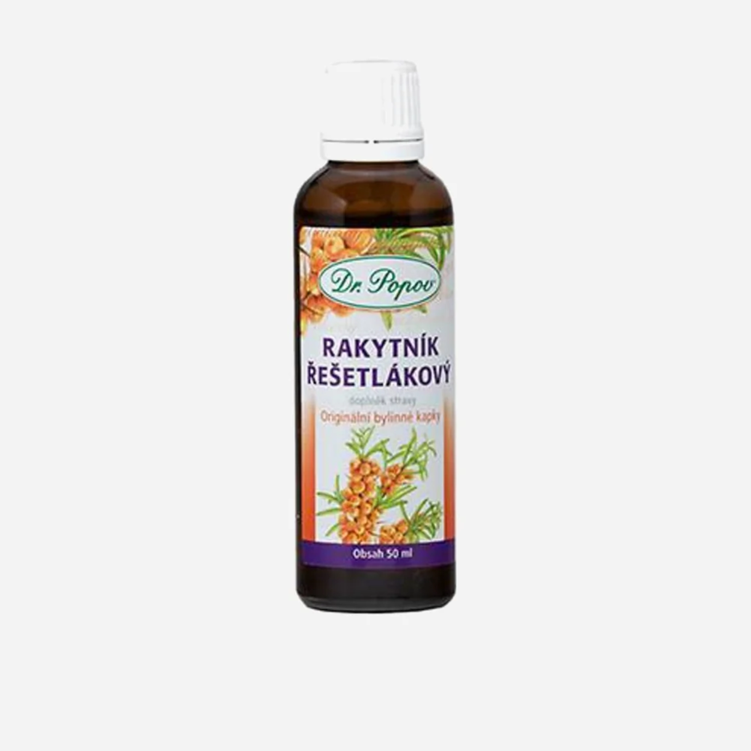 Bylinné kvapky Rakytník rešetliakový