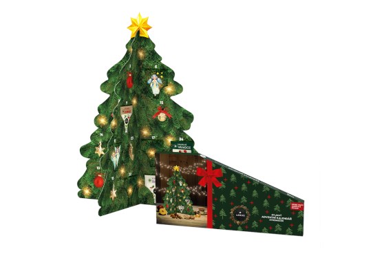 Bylinný Adventní kalendář stromeček