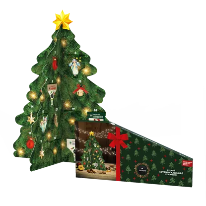 Bylinný Adventní kalendář stromeček
