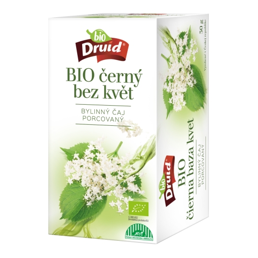 Bylinný čaj černý bez - květ BIO