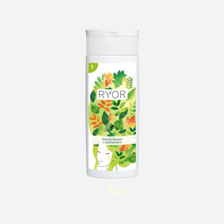 Bylinný šampon s panthenolem 6 x 200 ml