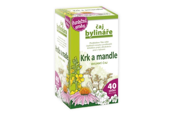 Čaj Bylinár Krk a mandle 40 sáčkov