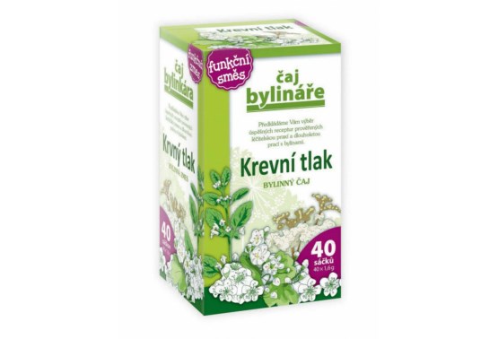 Čaj Bylinár krvný tlak 40 sáčkov