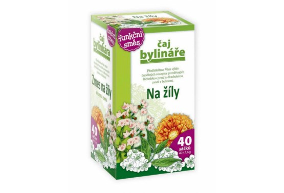 Čaj Bylinár Na žily 40 sáčkov