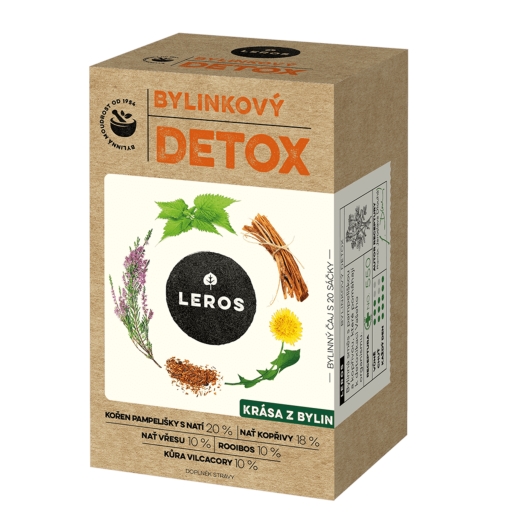 Čaj Bylinkový detox 20 sáčků