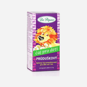 Čaj bylinný dětský Průduškový