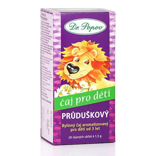 Čaj bylinný dětský Průduškový