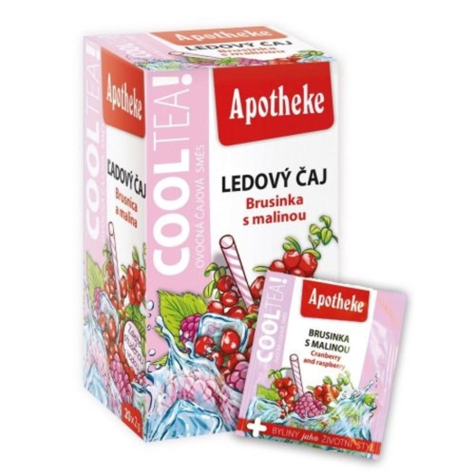 Čaj cool brusinka s malinou 20 sáčků