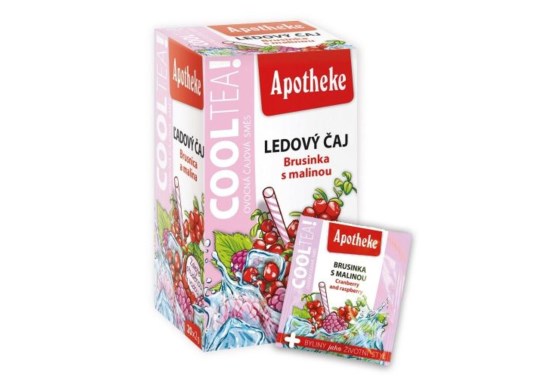 Čaj cool brusnica s malinou 20 sáčkov