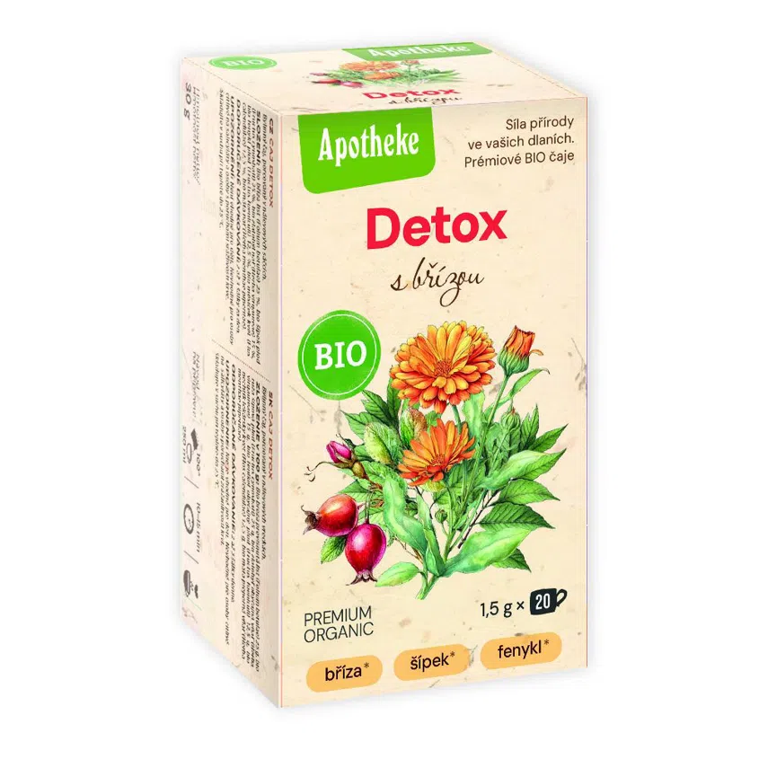 Čaj Detox s břízou BIO