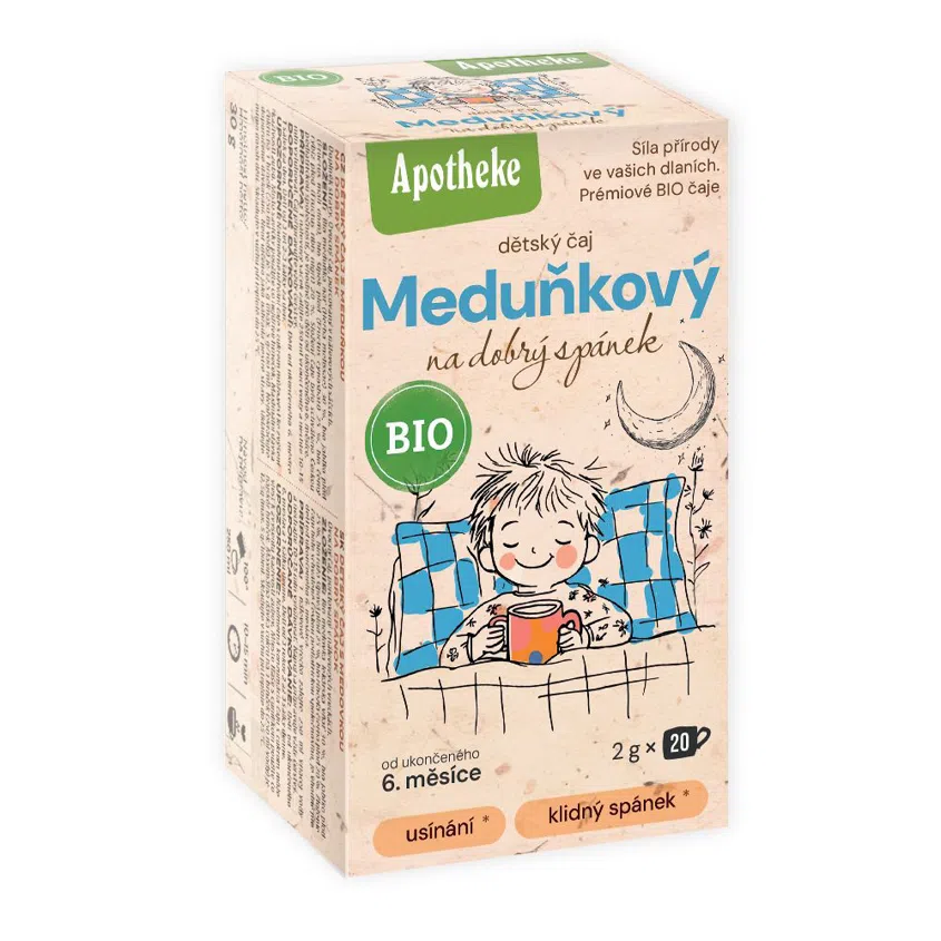 Čaj dětský meduňkový na dobrý spánek BIO