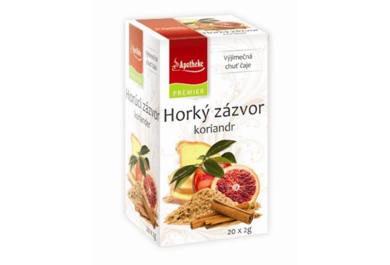 Čaj Horúci zázvor a koriander 20 sáčkov