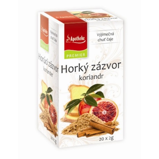 Čaj Horúci zázvor a koriander 20 sáčkov