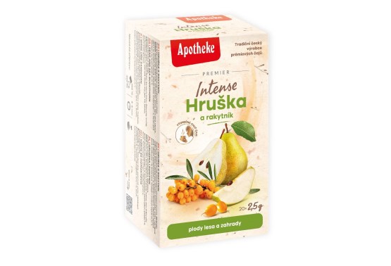 Čaj hruška a rakytník Intense