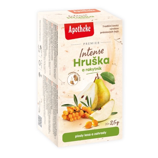 Čaj hruška a rakytník Intense