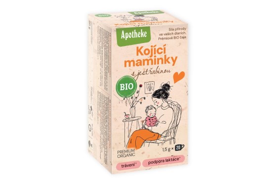 Čaj Kojící maminky s jestřabinou BIO
