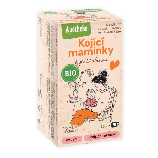 Čaj Kojící maminky s jestřabinou BIO