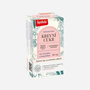 Čaj Krevní cukr Farmaceutická fakulta 6 x 20 sáčků