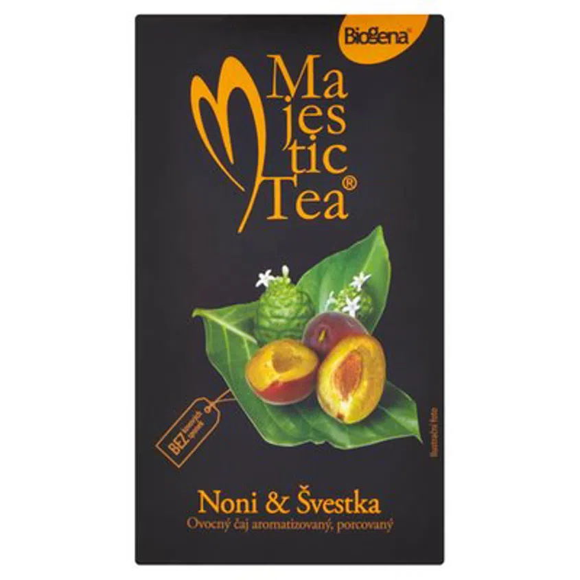 Čaj Majestic Tea Noni & švestka