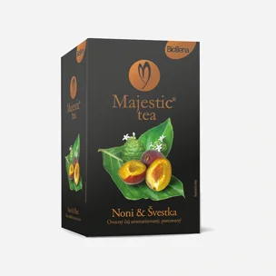 Čaj Majestic Tea Noni & švestka