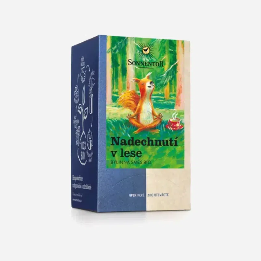 Čaj Nadechnutí v lese BIO 18 sáčků